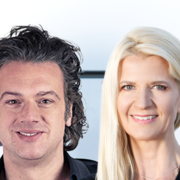 Nils Müller: CEO und Gründer von Trendone; Christiane Wolff: Managing Director Communications bei der PMMG Group